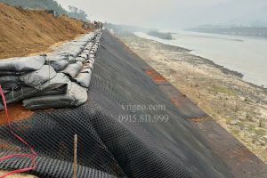 Kè chống sạt lở bờ sông TP Lào Cai