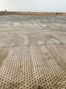 Lưới địa kỹ thuật ba trục phức hợp